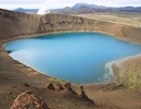 Kráter Víti a sopka Krafla