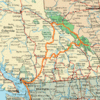 Kanada_Britska Kolumbie-mapa trasy