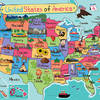 Napříč Amerikou - mapa fun